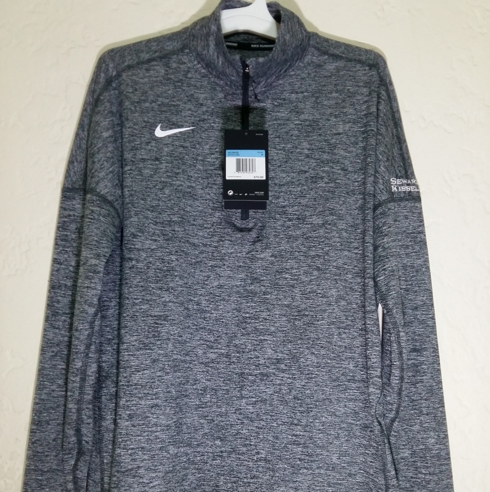 NIKE WOMEN'S ELEMENT DRI-FIT 1/2 ZIP PULLOVER